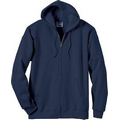 Hanes 90/10 Ultimate Cotton 10.2 Oz. Full Zip Hooded Sweatshirt